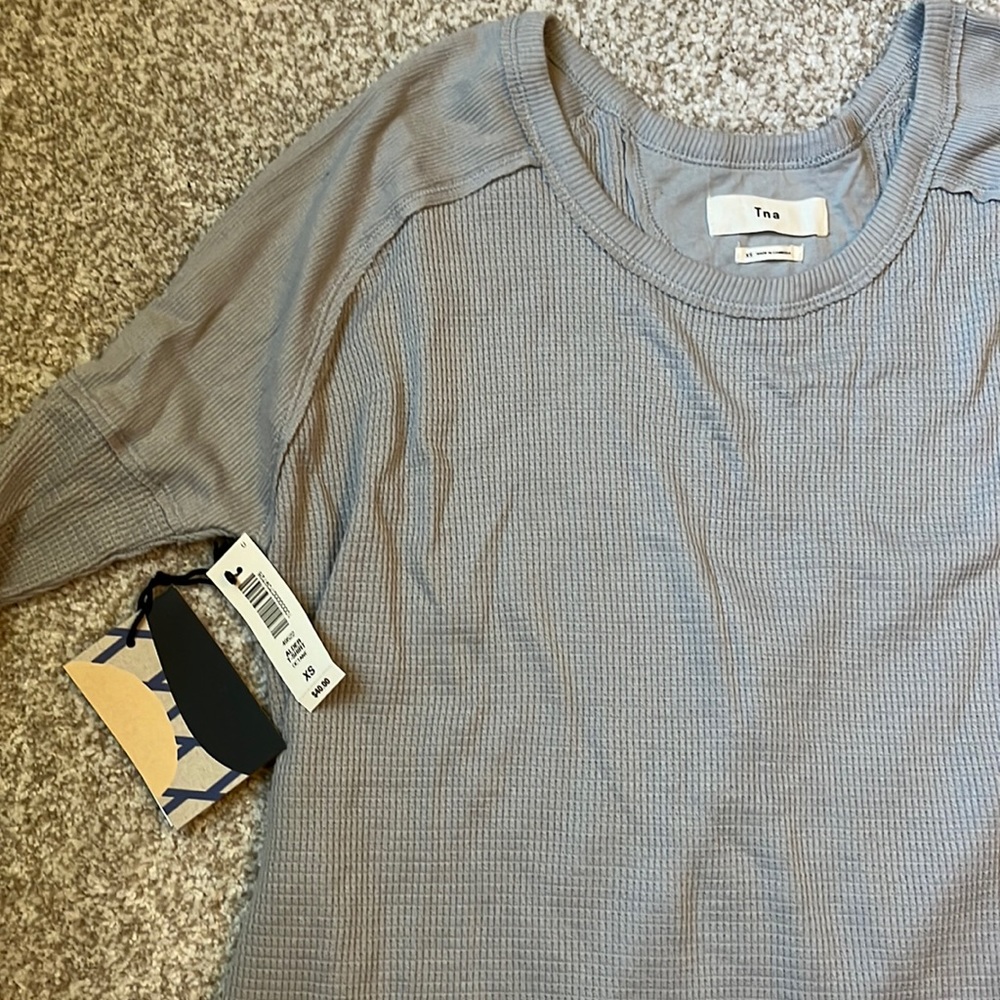 Aritzia grey Henley